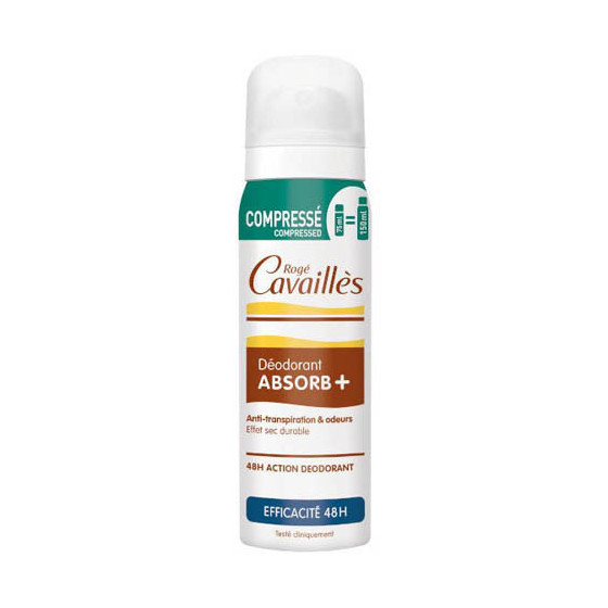 CAVAILLES DEO SPRAY COMPRESSE ABSORB 75ML