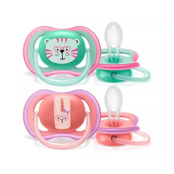 AVENT SUCET ULTRA  AIR GIRL   18M /2