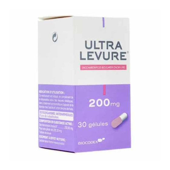ULTRA-LEVURE 200MG GELU FL30