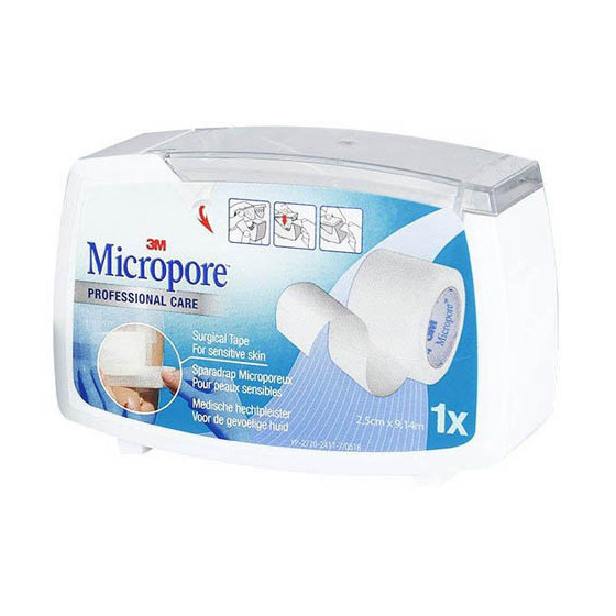 MICROPORE SPARAD MICROPOR 25MMX9,1M D VID