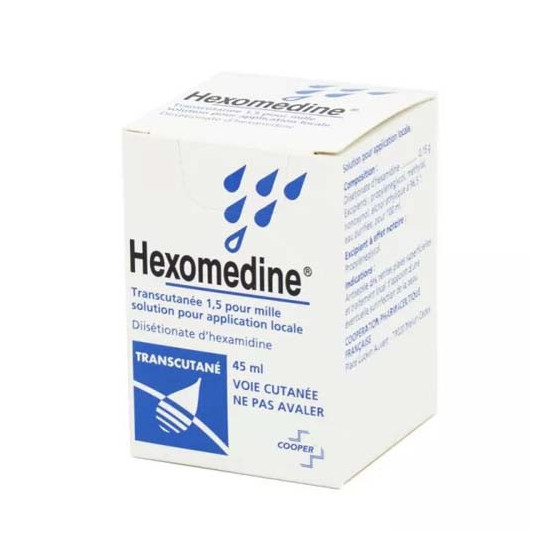 HEXOMEDINE TRANSCUTANEE F/45ML