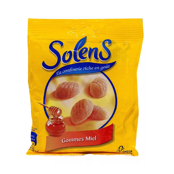 SOLENS GOMMES MIEL S/100G