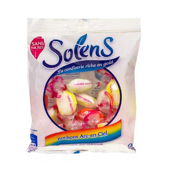 SOLENS BONBON ARC-EN-CIEL 100G