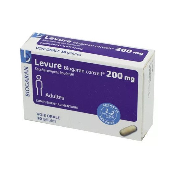 LEVURE BGR 200MG GEL B/10