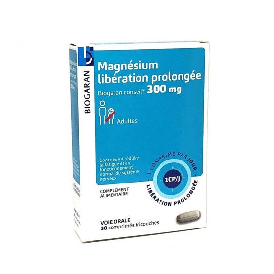 MAGNESIUM BGR LP300MG BTE 30