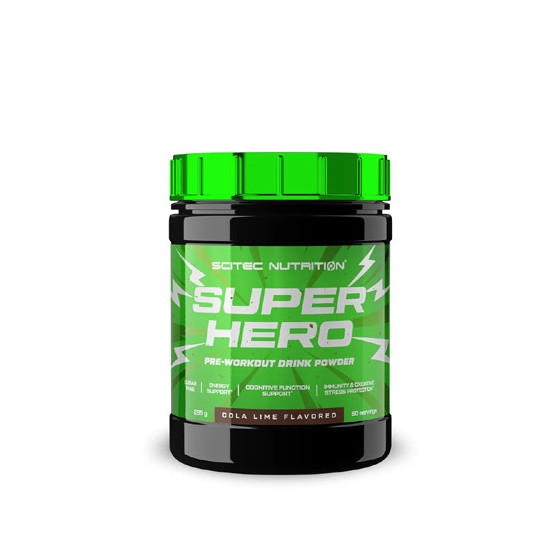 SCITEC SUPER HERO COLA LIME...