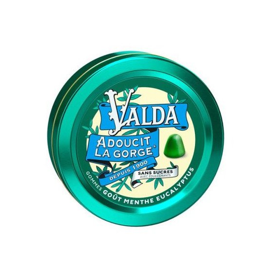 VALDA GOMMES MENTHE S/SUCRE...