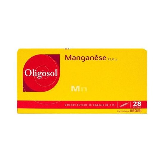 OLIGOSOL MANGANESE AMP 2ML 28