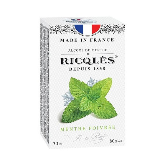 RICQLES ALCOOL DE MENTHE 30ML